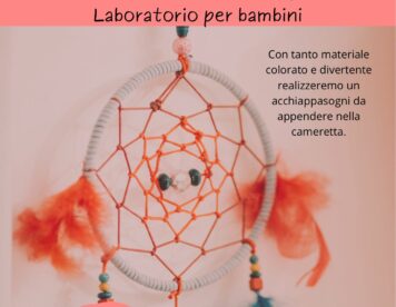 Un laboratorio per bambini dal sapore magico. Con tanto materiale colorato e divertente realizzeremo un acchiappasogni da appendere nella cameretta. Nel comodo spazio multifunzionale Bixio 38.