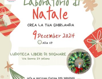 Un pomeriggio magico per i bambini dai 3 anni: fantasia, colori e divertimento. Porta a casa una decorazione unica e vivi il Natale con noi!